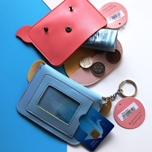 Wallet monkey cartoon cute coin wallet keychain - Picture 2 of 3